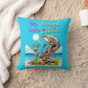 No Siesta Let's Fiesta Cushion