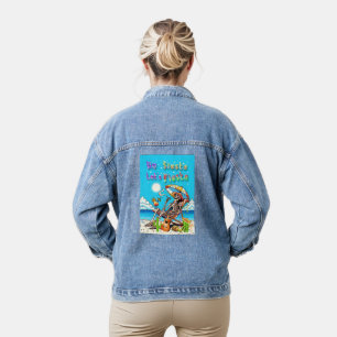 No Siesta Let's Fiesta Denim Jacket
