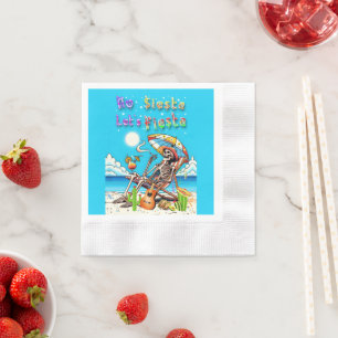 No Siesta Let's Fiesta Napkin