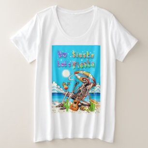 No Siesta Let's Fiesta Plus Size T-Shirt