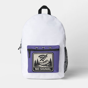 No Signal Graphic Backpack