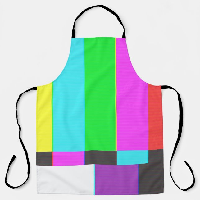 no signal tv screen with noise apron (Front)
