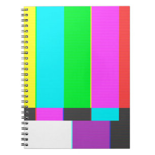 no signal tv screen with noise notebook