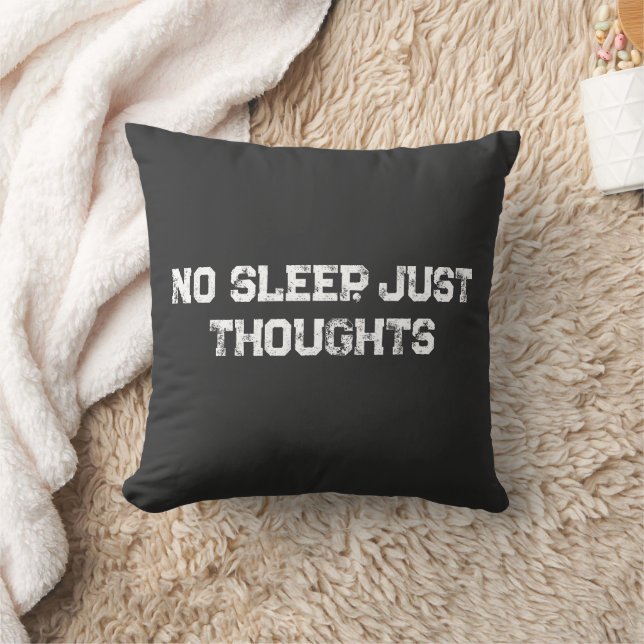 No Sleep Club Cushion (Blanket)