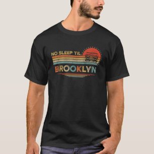 No Sleep Til Brooklyn Old School Portable Stereo R T-Shirt