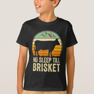 No Sleep Till Brisket Funny Bbq Lover Smoker Grill T-Shirt