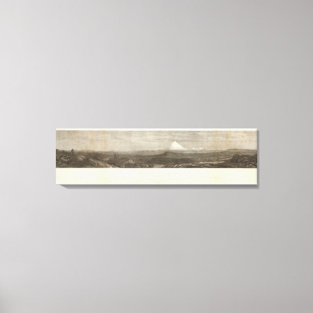 No Slopes of the Sierra Nevada Canvas Print (Front)