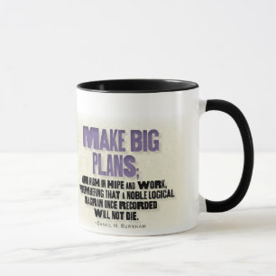 No Small Plans mug