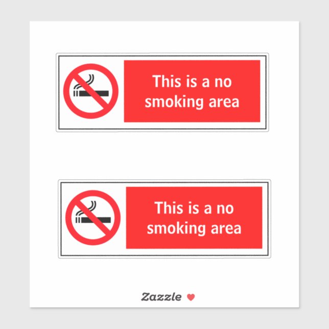 No Smoking Area (Sheet)