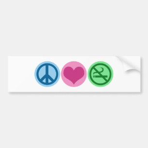 No Smoking Bumper Sticker
