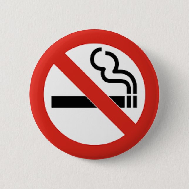 No Smoking Button (Front)