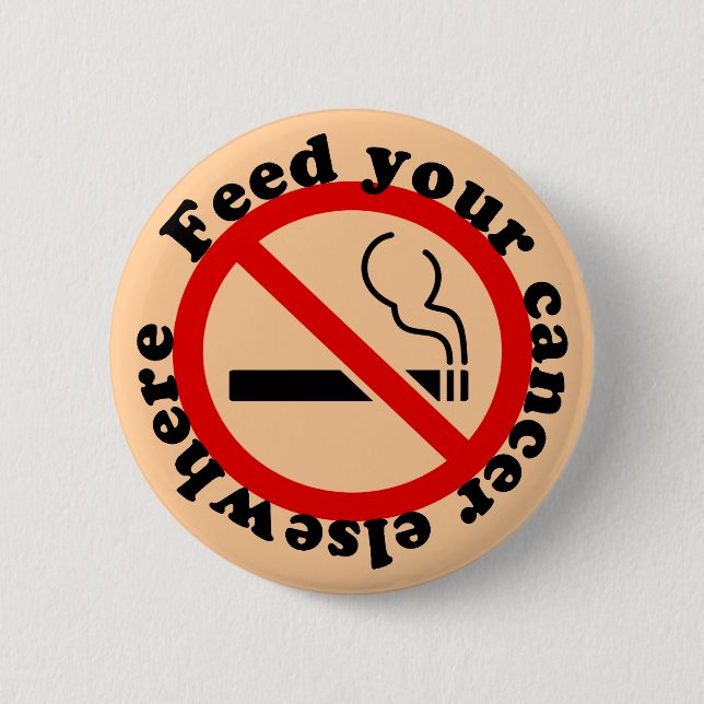 No Smoking Button (Front)