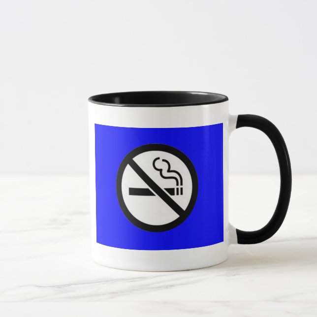 No Smoking Coffee Mug (Right)