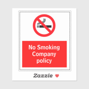 No Smoking Company Policy