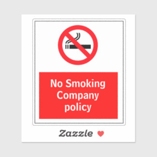 No Smoking Company Policy