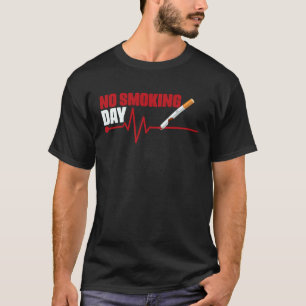 No Smoking Day No Tobacco Day Anti Cigarettes Ant T-Shirt