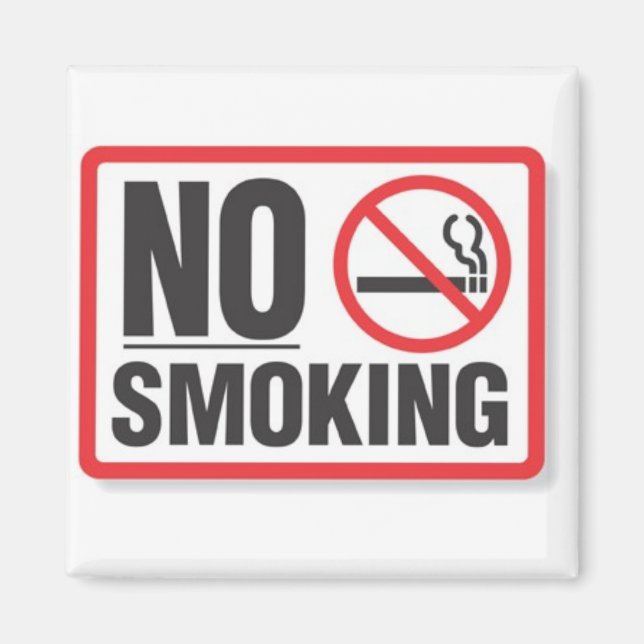 No Smoking Magnet (Front)