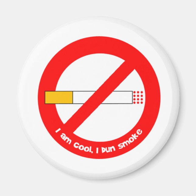 No Smoking Magnet (Front)