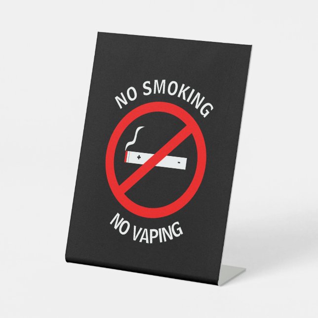 NO SMOKING NO VAPING SIGN (Front)