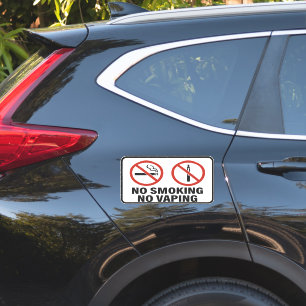 No Smoking No Vaping Sign - Public Health Awarenes