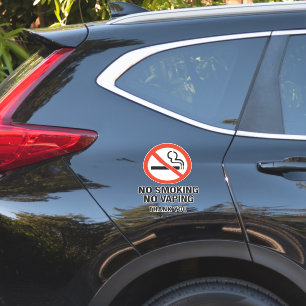 No Smoking No Vaping Sign - Public Health Awarenes