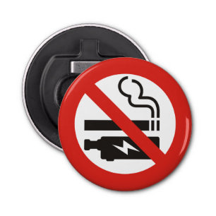 No Smoking or Vaping Bottle Opener