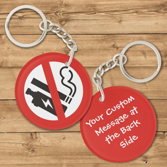 No Smoking or Vaping Keychain (Creator Uploaded)