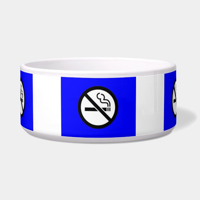 No Smoking Pet Bowl (Front)