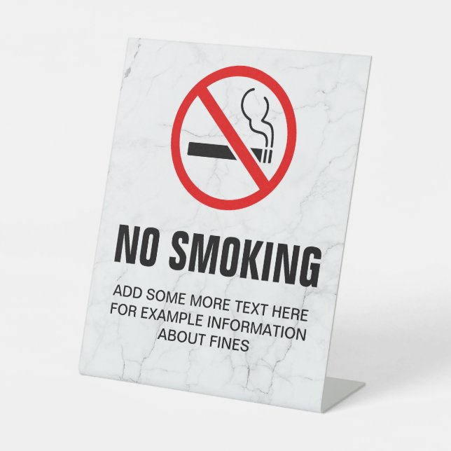 No Smoking Sign (Front)