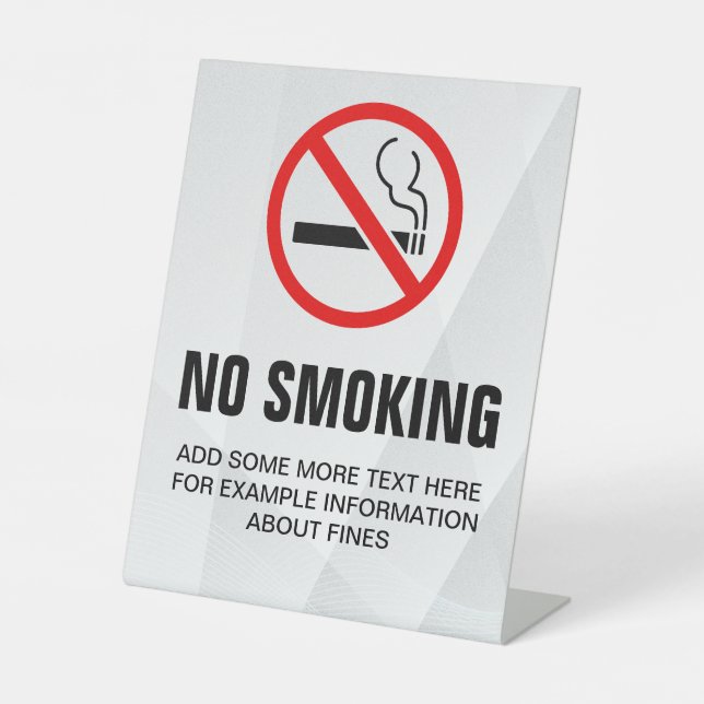 No Smoking Sign (Front)