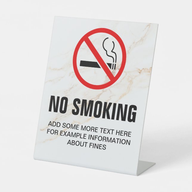 No Smoking Sign (Front)