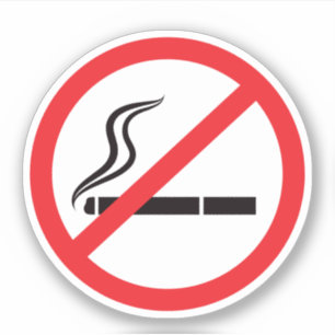 No smoking sign