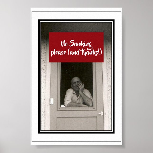 No smoking sign (Front)
