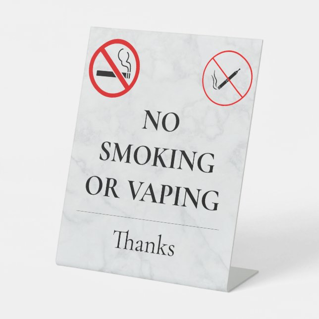 No Smoking Sign (Front)