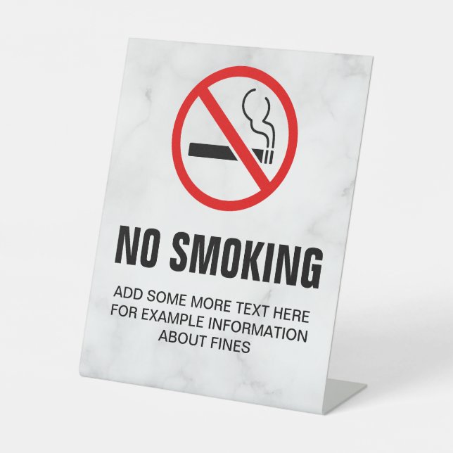 No Smoking Sign (Front)