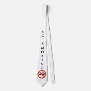 No Smoking Tie