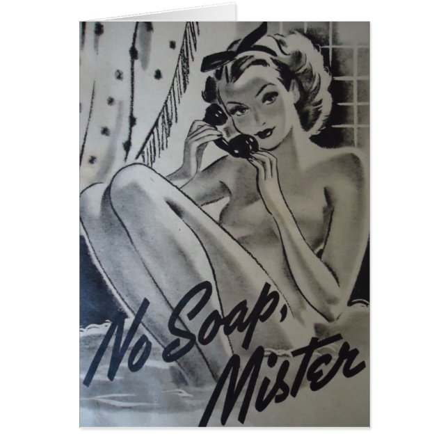 No Soap, Mister (Front)