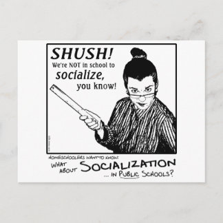 No Socialising! Postcard