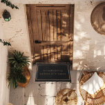 No Soliciting Unless It’s Tacos Custom Funny  Doormat<br><div class="desc">Show your love for tacos, Mexican food or the foodie in your life with this hilarious doormat. With a simple typography based design and a distressed textured finish, this neutral black/tan mat suits a variety of decor styles. Leave the current quote or customise the template with your own! Visit my...</div>
