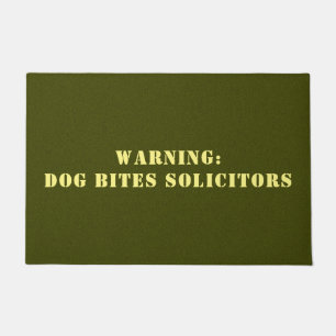 No Solicitors Doormat