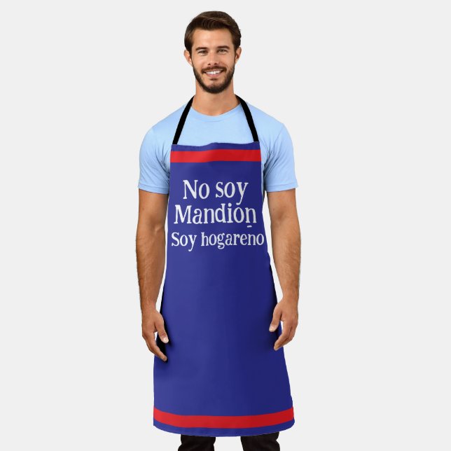 No soy mandilon, soy hogareno apron (Worn)