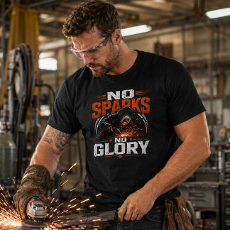 No Sparks No Glory Welder Shirt Funny Welding
