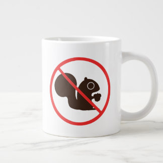 No Squirrels | Anti Squirrel Large Coffee Mug