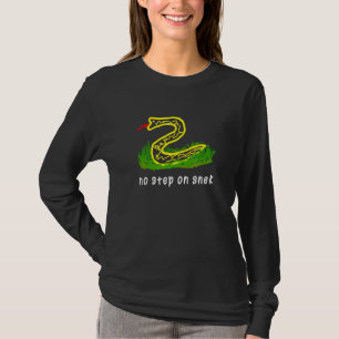 No Step On Snek Funny Meme T-Shirt