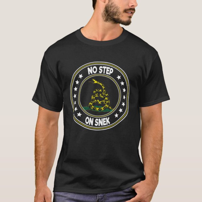 No Step On Snek Libertarian T-Shirt (Front)