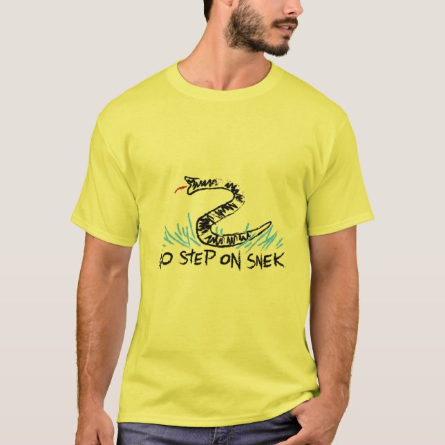 No Step on Snek T-Shirt (Front)