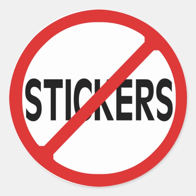 No Stickers (Front)
