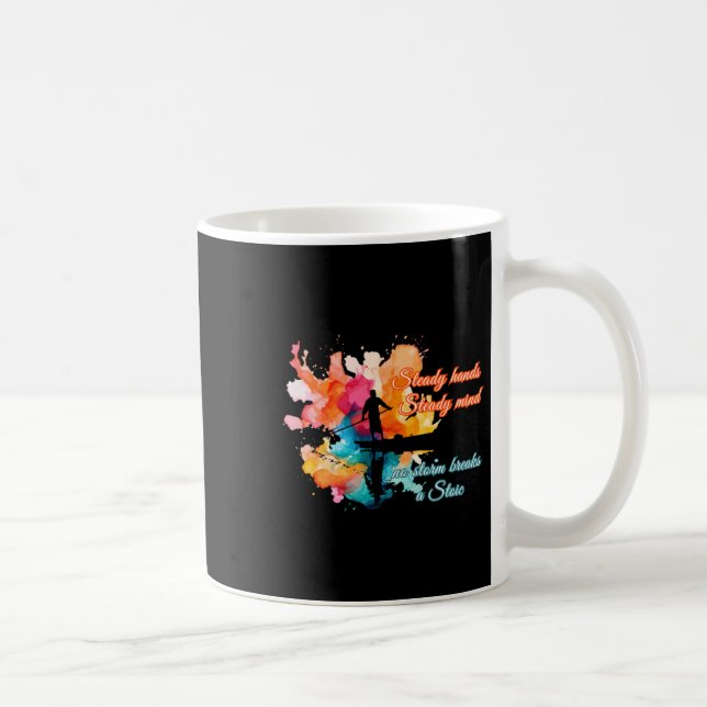No Storm Breaks A Stoic – Resilient Philosophy Coffee Mug (Right)