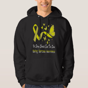 No Story Should End Too Soon Ewing Sarcoma Butterf Hoodie