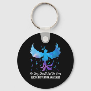 No Story Should End Too Soon Suicide Prevention A Key Ring